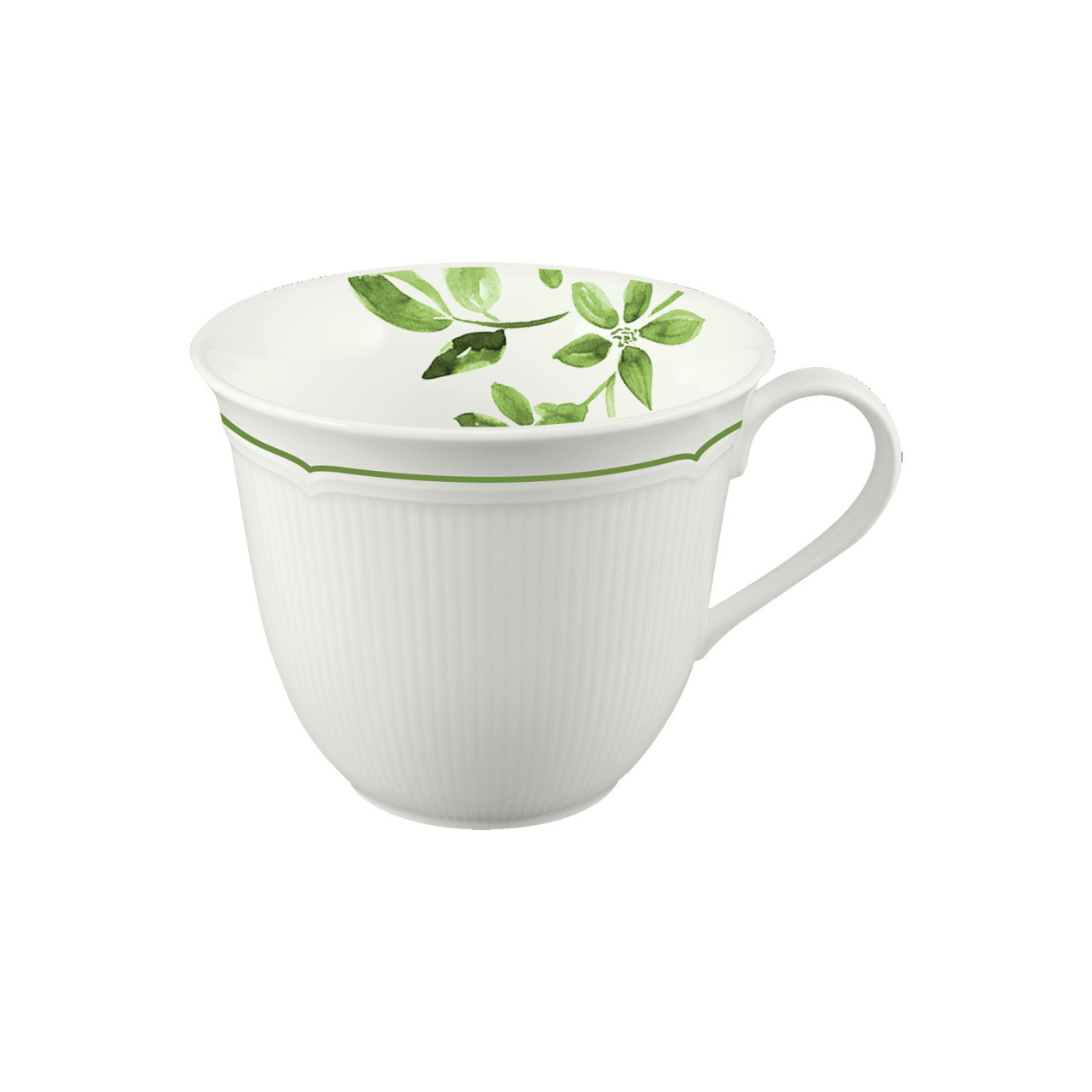 Floral Charm, Tasse mit Relief ø 98 mm / 0,30 l green